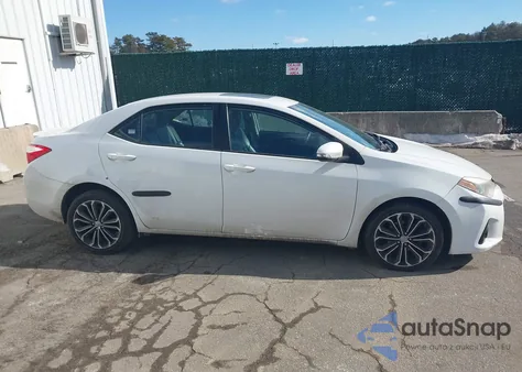 2014 Toyota Corolla S Plus from USA, damaged, VIN 2T1BURHE4EC157707